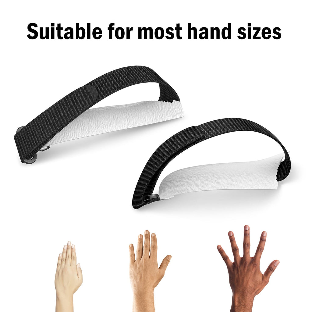 Controller Straps with Adjustable Knuckle Controller Grips Battery Cover Compatible with Meta Quest 3S/Quest 3 Non-Slip Handle Cover Accessories