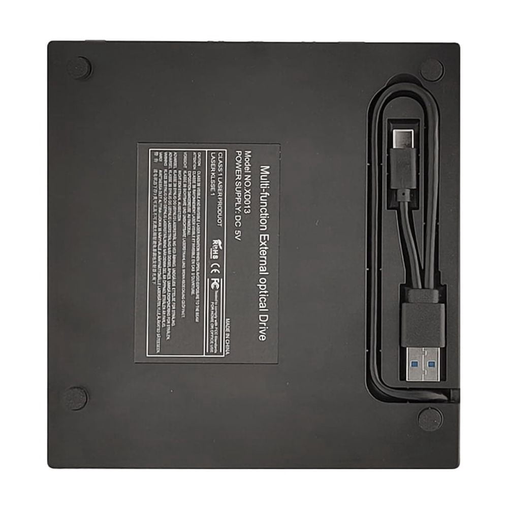 USB External CD DVD Drive for Laptop USB 3.0 DVD Player Portable CD/DVD Burner CD ROM External DVD Drive for Laptop Compatible with Laptop Desktop PC Windows 11/10/8/7 Linux Mac OS