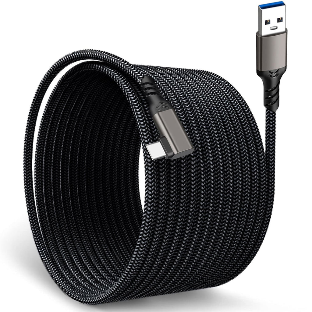 Prociv Compatible for Oculus Quest 2 Link Cable 16.4FT VR Headset Cable for Oculus Quest 2 / Quest 3 USB 3.0 to TYEE C High Speed Data Transfer Charging Cord for Gaming PC & USB C Chargers