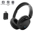 Wireless TV Headphones Wireless Headphones Headset with FM Radio 3 in1 Funcitons FM Wireless TV Headphone HiFi Stereo Lightweight Headphones for Home Office Game Computer